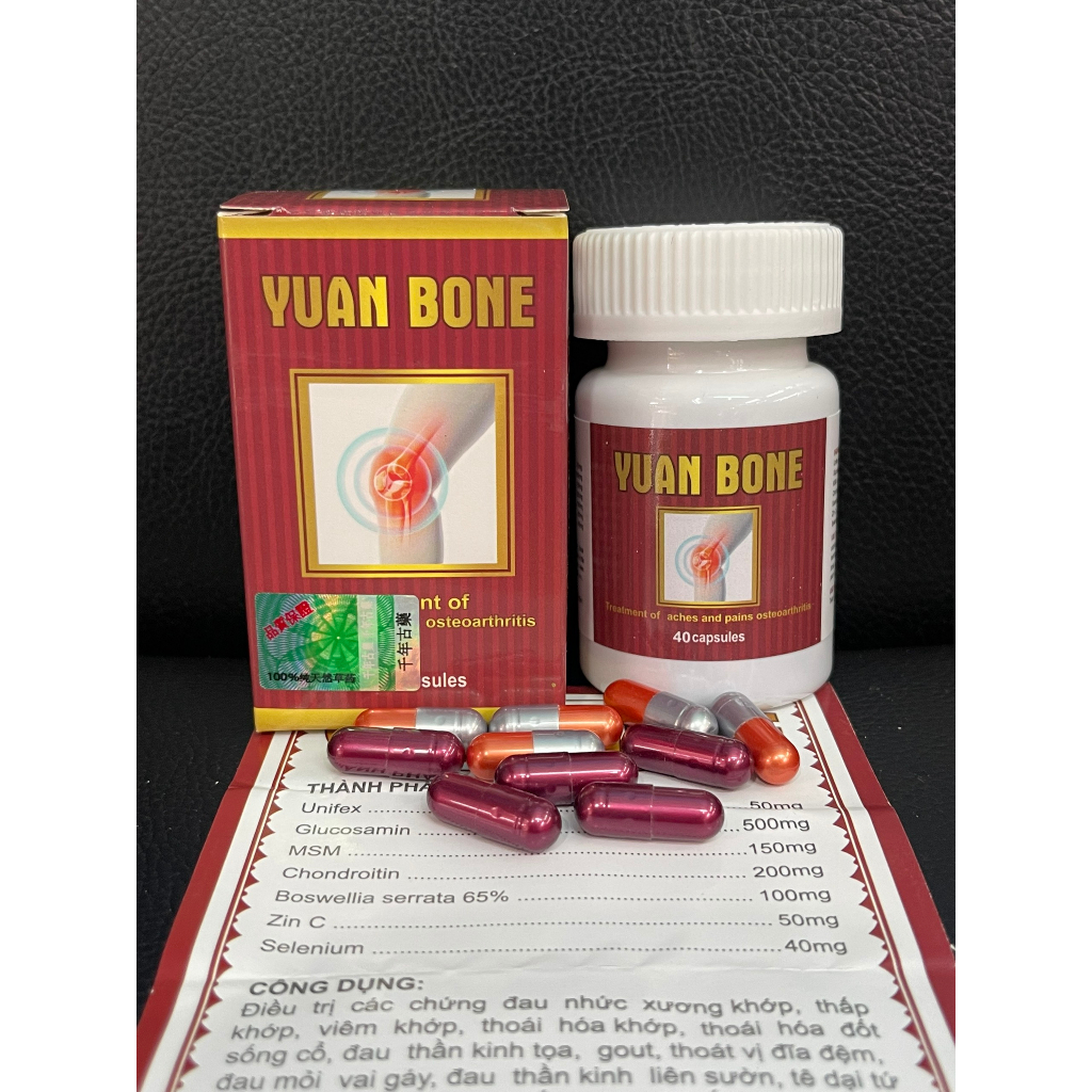 Viên Uống XƯƠNG KHỚP YUAN BONE