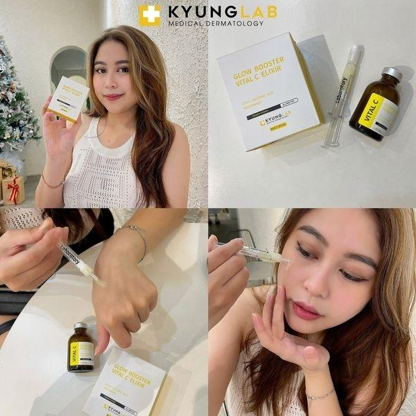 Vitamin C KyungLab, serum trắng da vital c 30ml kyung lab, huyết thanh tái sinh da, xóa nám, nếp nhăn, thâm mụn, lão hóa