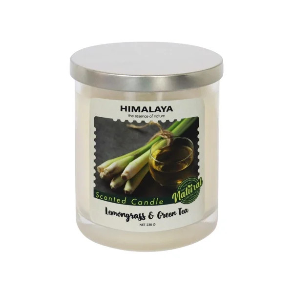 Nến thơm Himalaya hương Lemongrass &amp; Green Tea 230g