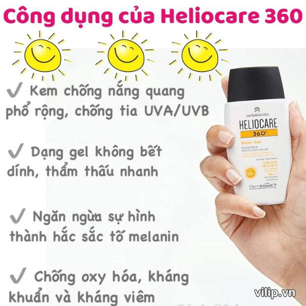 Kem Chống Nắng Heliocare Mineral Tolerence Fluid 50ml