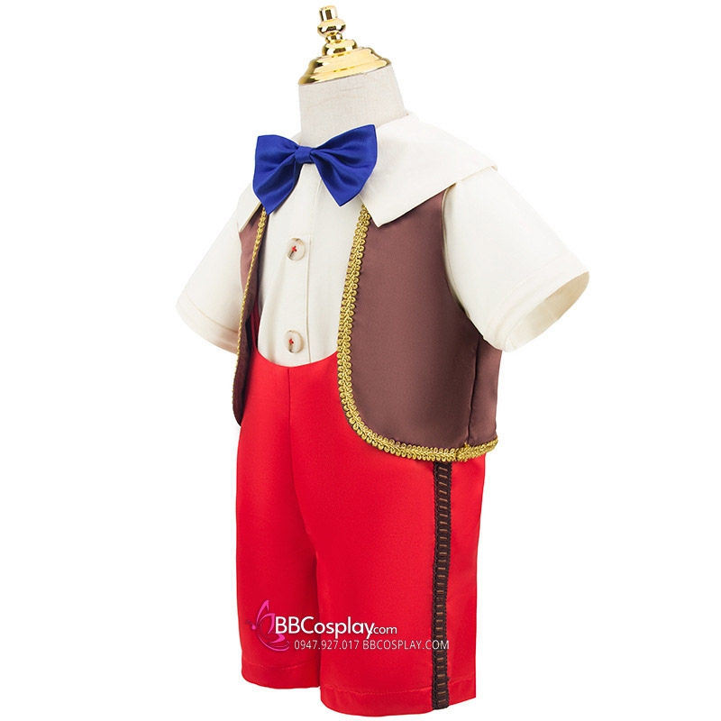 Trang Phục Cậu Bé Người Gỗ Pinocchio Trẻ Em - 6389