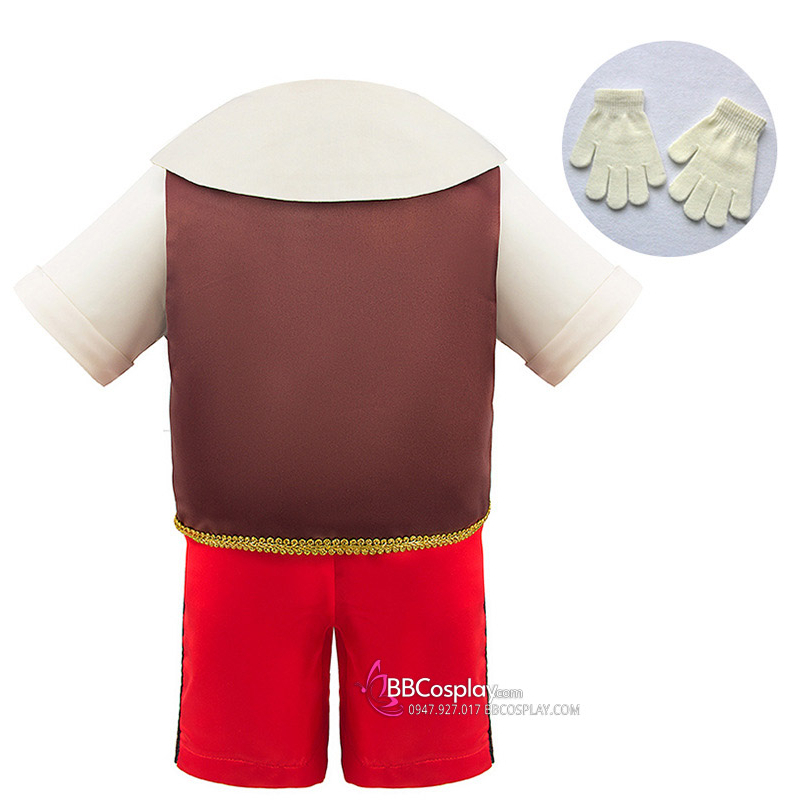 Trang Phục Cậu Bé Người Gỗ Pinocchio Trẻ Em - 6389