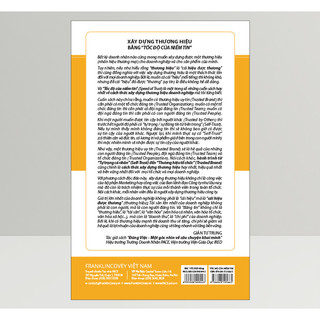 Sách PACE Books - Tốc Độ Của Niềm Tin (The Speed Of Trust: The One Thing That Changes Everything)  - PCE
