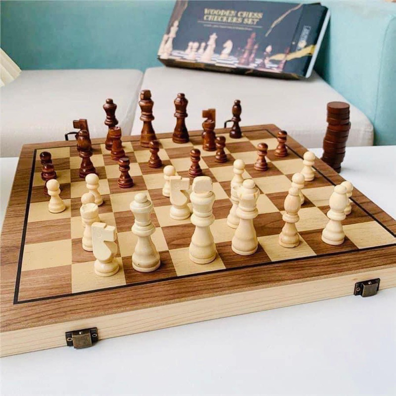 BỘ CỜ VUA CÓ NAM CHÂM SIZE 39Cm