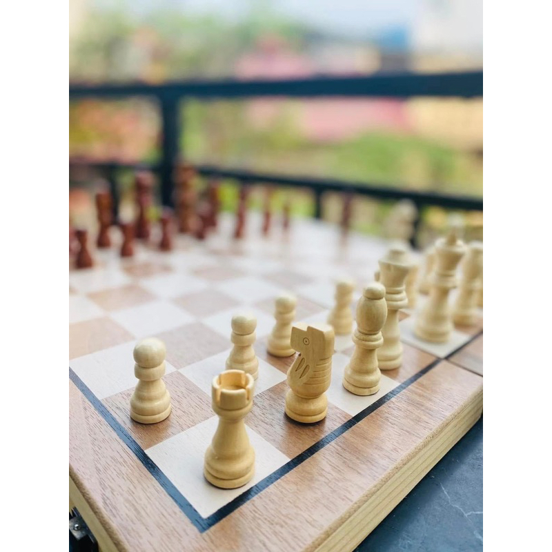 BỘ CỜ VUA CÓ NAM CHÂM SIZE 39Cm