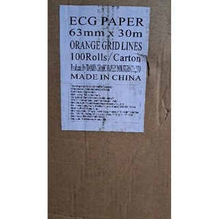 Giấy điện tim 3 cần 63mm x 30m