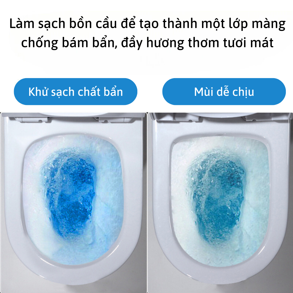 Viên thả bồn cầu diệt khuẩn, khử mùi siêu sạch công nghệ mới hình con heo xanh - GD026