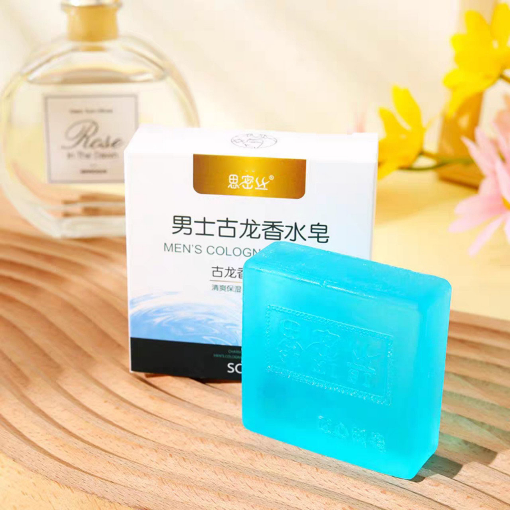 Xà Phòng SIMISI Kiểm Soát Dầu 3in1 Cho Nam Kèm Túi Lưới  Hương Nước Hoa, Kiểm Soát Mồ Hôi, Làm Sạch Và Chăm Sóc Da