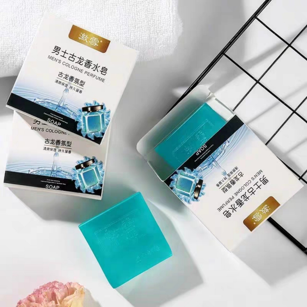 Xà Phòng SIMISI Kiểm Soát Dầu 3in1 Cho Nam Kèm Túi Lưới  Hương Nước Hoa, Kiểm Soát Mồ Hôi, Làm Sạch Và Chăm Sóc Da