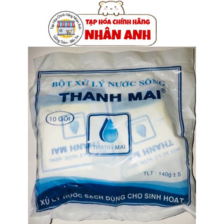 Bột xử lý nước sông sinh hoạt siêu sạch thanh mai 140g