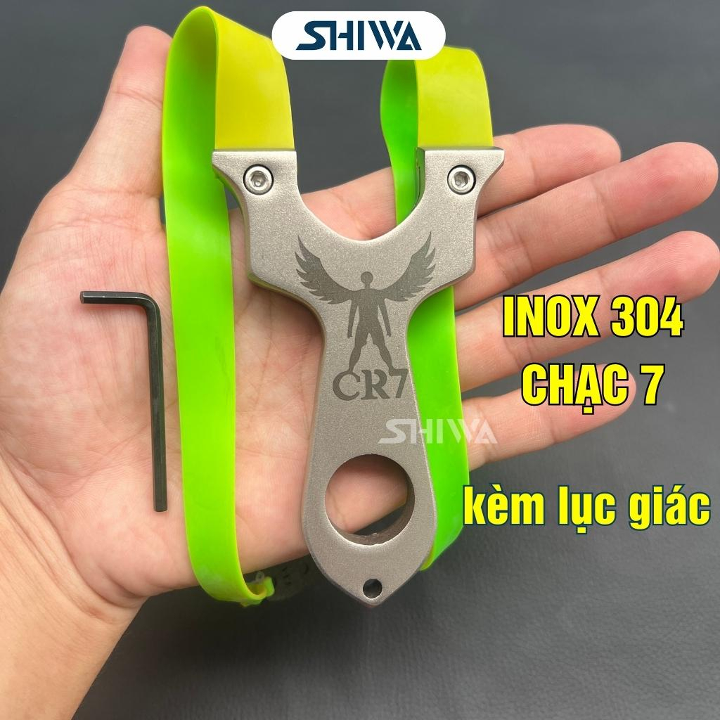Ná CR7, Ná Cao Su CR7 Giá Rẻ Inox 304 - HÀNG LOẠI 1 Ná Thun Chạc 7 Kèm Lục Giác Shiwa Shop