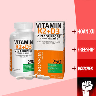 Vitamin d3 k2 | bronson vitamin k2 + d3 nhập mỹ | tăng đề kháng