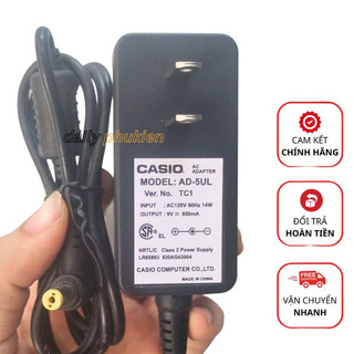 Cục nguồn cho đàn Casio 9V 850ma xịn