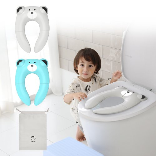 Nắp Ngồi Bồn Cầu Gấp Gọn Cho Bé DURI Nội Địa Hàn Quốc
