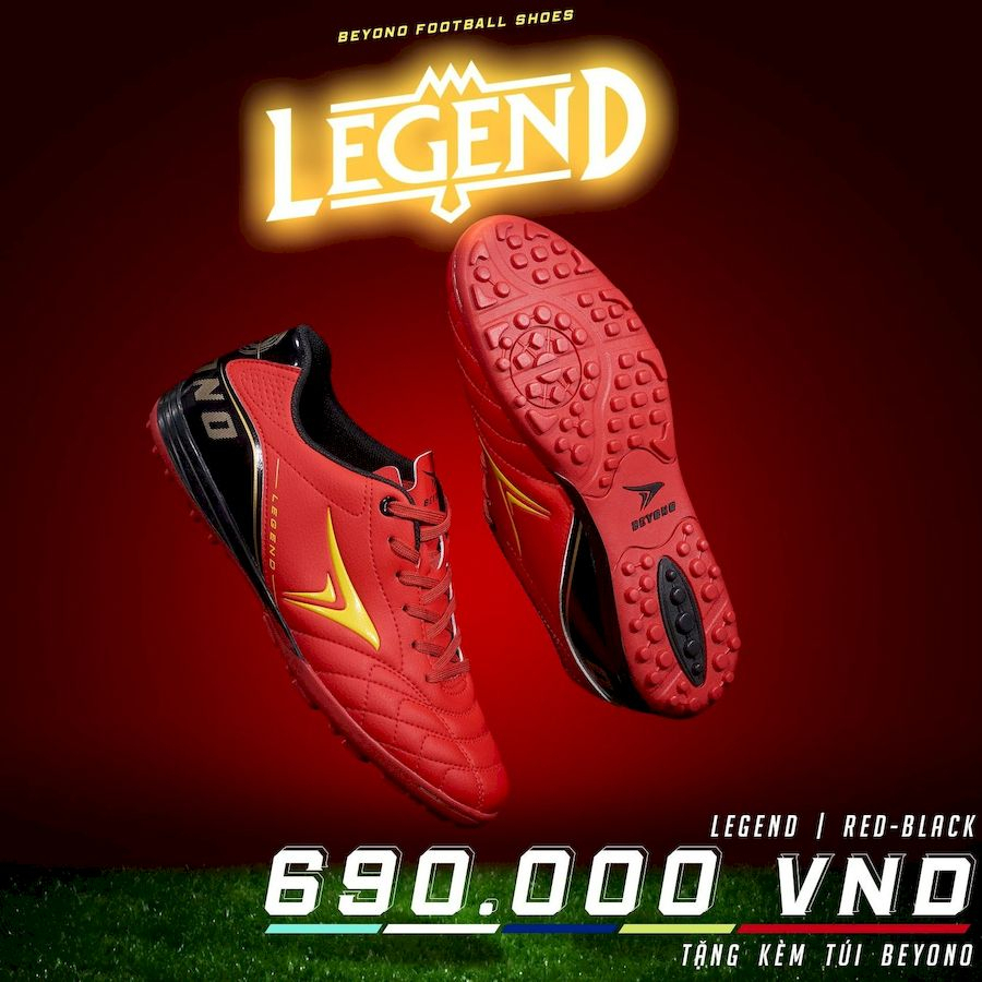 Giày Bóng Đá Cỏ Nhân Tạo BEYONO LEGEND TF Tặng Túi + Hộp