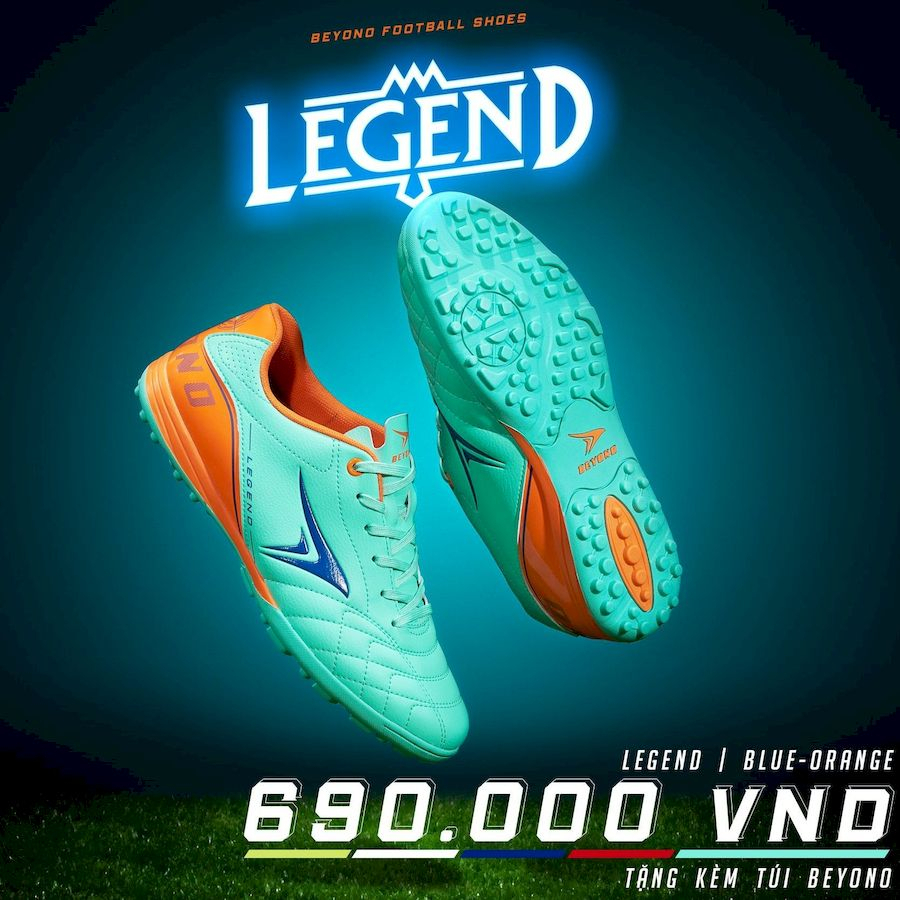 Giày Bóng Đá Cỏ Nhân Tạo BEYONO LEGEND TF Tặng Túi + Hộp