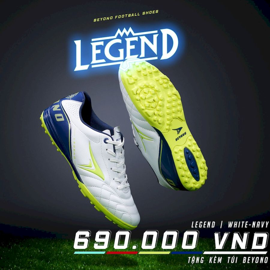 Giày Bóng Đá Cỏ Nhân Tạo BEYONO LEGEND TF Tặng Túi + Hộp