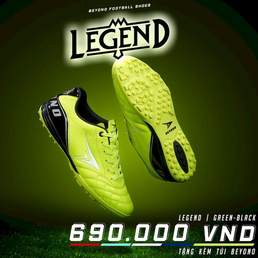 Giày Bóng Đá Cỏ Nhân Tạo BEYONO LEGEND TF Tặng Túi + Hộp