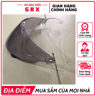 Kính Mũ Bảo Hiểm Index Chất Liệu Nhựa Trong Suốt