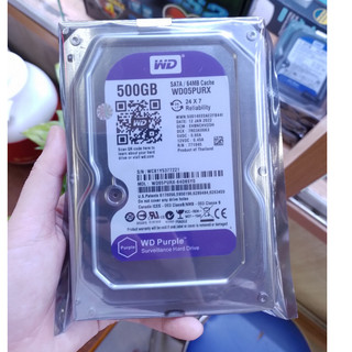Ổ cứng, HDD 500GB, 500G, WD BLUE PURPLE / SEAGEAT 3.5 tốc độ nhanh - Xanh Tím Sk 100% ổ Camera- BH 24T