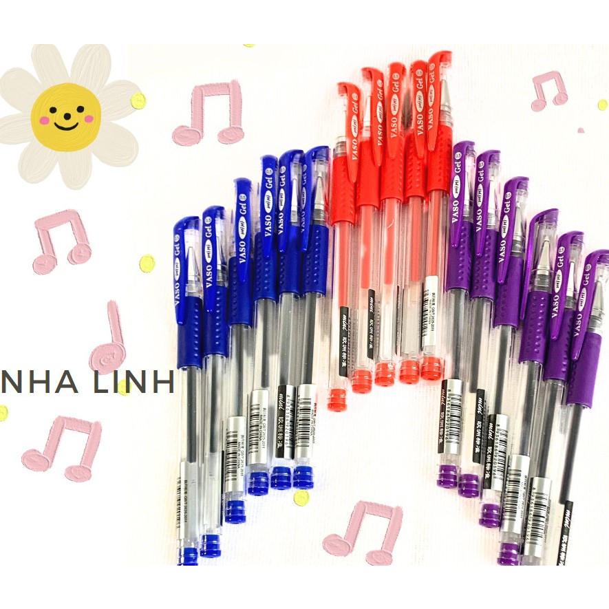 Bút gel nước mini  đủ màu,ngòi to
