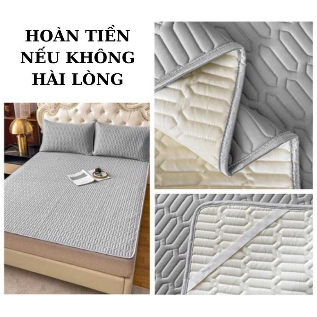 Chiếu điều hòa cao su non Latex Thái Lan M2T BEDDING mềm mịn mát thấm hút mồ hôi tốt