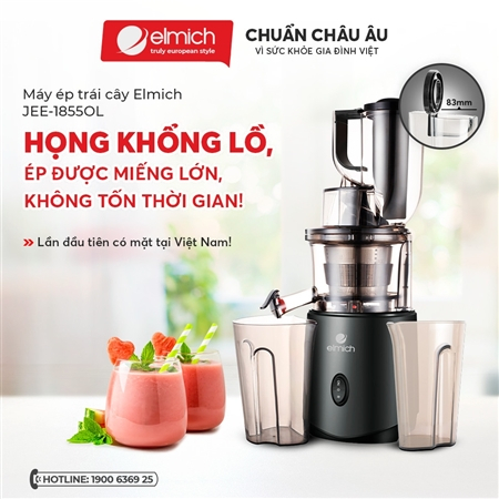Máy ép chậm trái cây Elmich JEE-1855OL