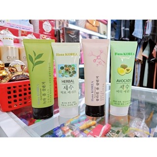 [ BÁN CHẠY ] Sữa rửa mặt Hana Korea Hàn Quốc 100ml - Làm Sạch Lỗ Chân Lông, Sáng Da, Mờ Thâm Sạm