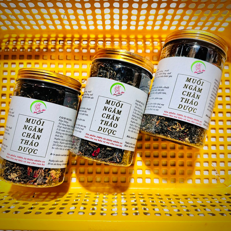 MUỐI NGÂM CHÂN THẢO DƯỢC