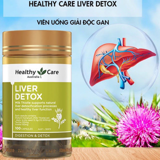 (hàng auth/date 2025) Bổ gan , giải độc gan liver detox healthy care úc