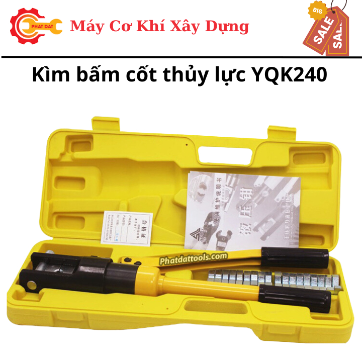 Kìm Bấm Đầu Cos Điện Thủy Lực YQK240
