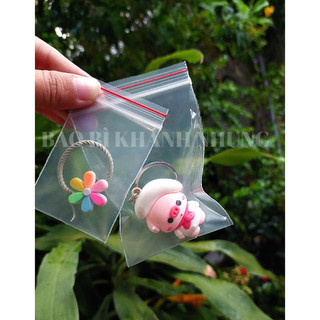 100GR TÚI ZIPPER (ZIPPER CHỈ ĐỎ)