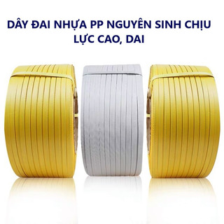 Dây đai nhựa pp chịu lực cao cuộn 10kg
