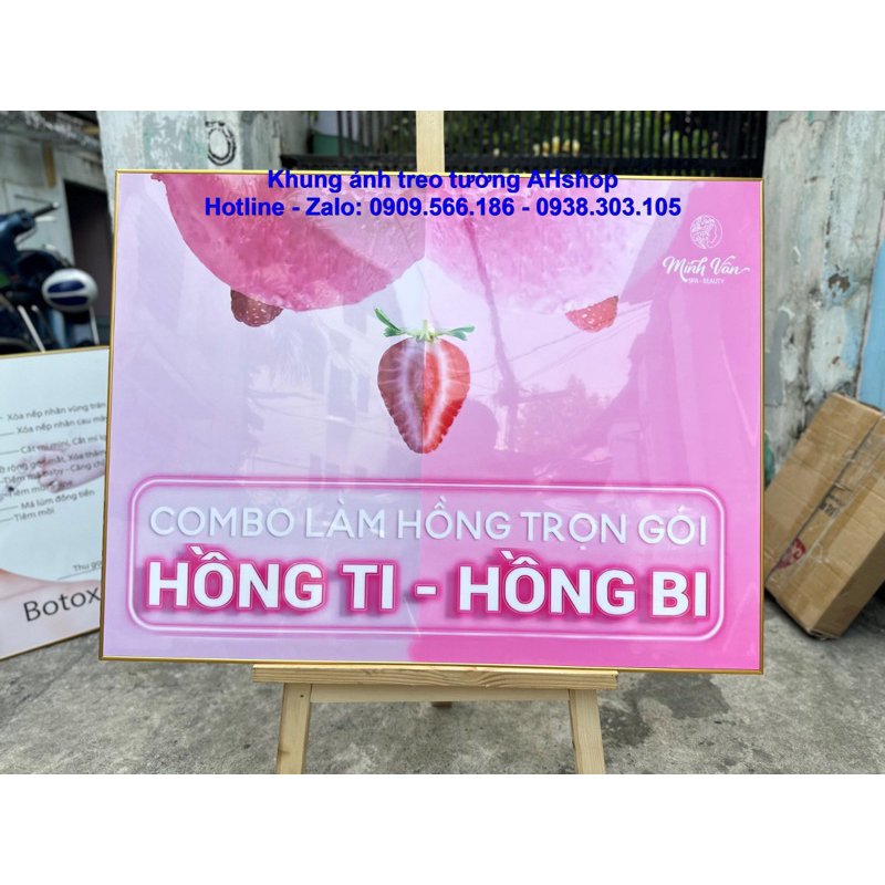 TRANH TREO TƯỜNG CẤU TRÚC DA CHO SPA