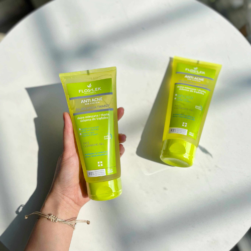 Sữa rửa mặt FLOSLEK ANTI ACNE FACE CLEANSING GEL - Gel rửa mặt FLOSLEK cho da dầu mụn 200ml