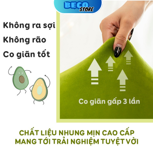 Gấu bông bơ nhồi bông dễ thương êm mịn cao cấp BECO