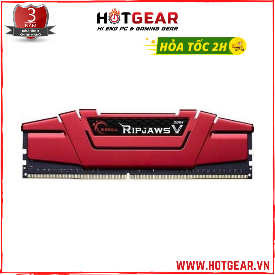 Ram DDR4 GSKILL 8G/16G 3200 Ripjaw V (1x 8GB/16GB) - Hàng Chính Hãng - Bảo hành 3 năm