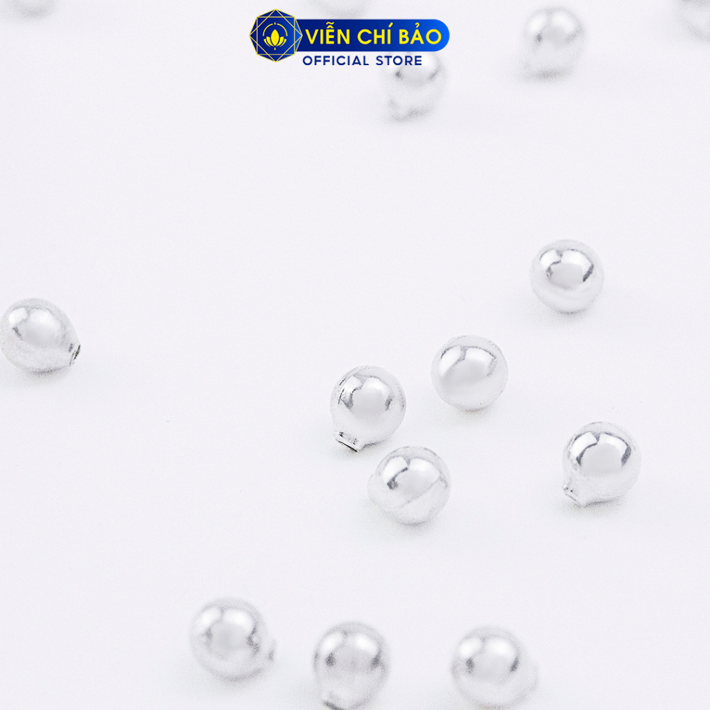 Chốt bông tai bạc xoắn (đôi) chất liệu bạc 925 thời trang phụ kiện trang sức Viễn Chí Bảo C500300