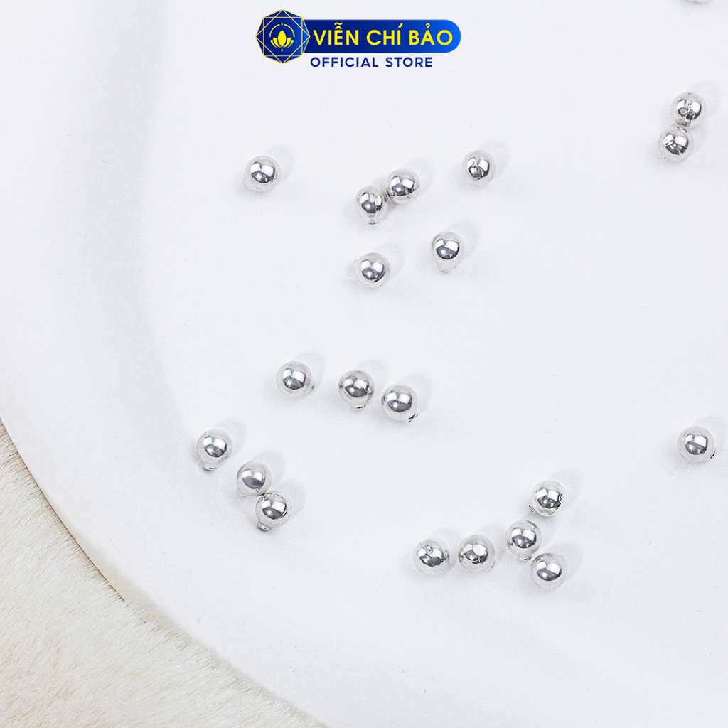 Chốt bông tai bạc xoắn (đôi) chất liệu bạc 925 thời trang phụ kiện trang sức Viễn Chí Bảo C500300