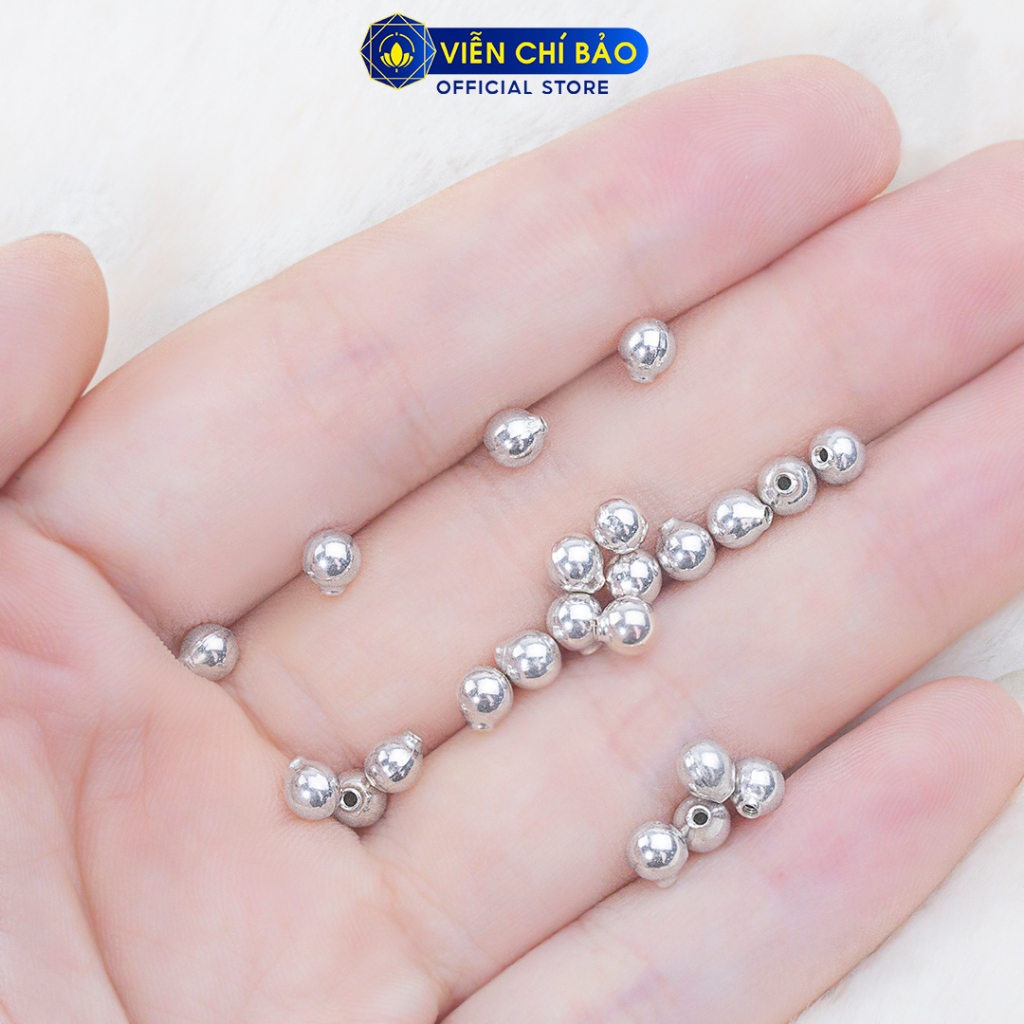 Chốt bông tai bạc xoắn (đôi) chất liệu bạc 925 thời trang phụ kiện trang sức Viễn Chí Bảo C500300