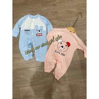 body dài thun lạnh hình gấu cho bé