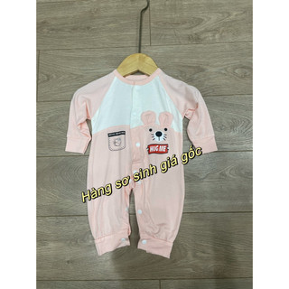 body dài thun lạnh hình gấu cho bé