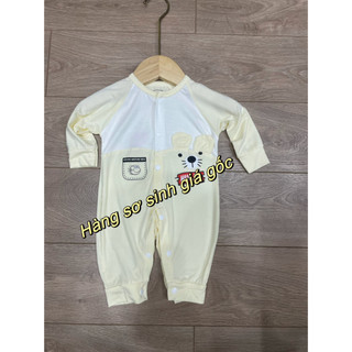 body dài thun lạnh hình gấu cho bé