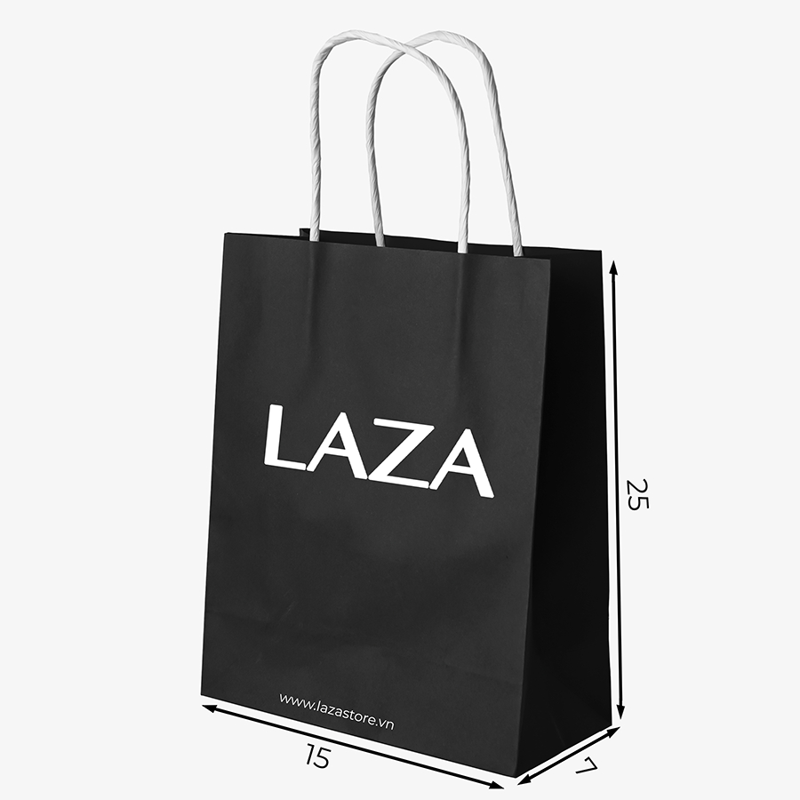 Túi đựng quà tặng cao cấp LAZA Paper Bags - Túi có quai xách chính hãng thương hiệu LAZA