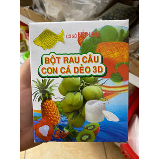 Bột rau câu con cá dẻo