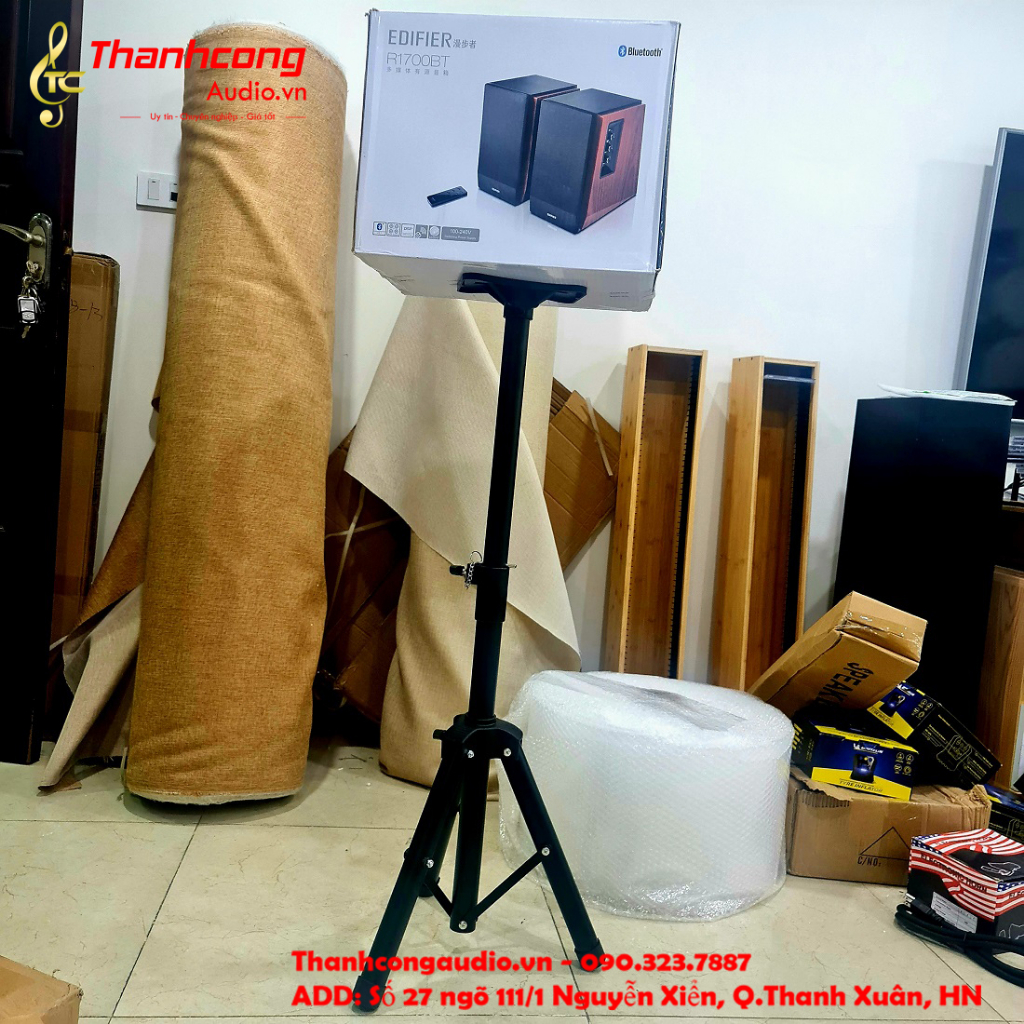 Chân đế đỡ loa cao cấp DÀI 1.2M và 1.8M, Tải đỡ  50KG ,đơn giá 1 chiếc.