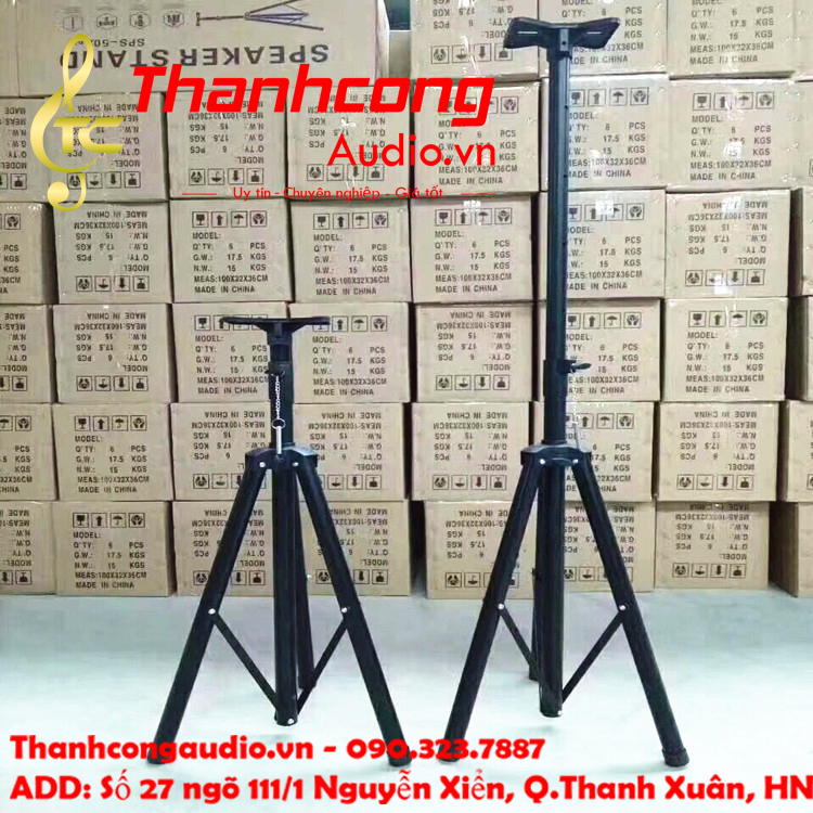 Chân đế đỡ loa cao cấp DÀI 1.2M và 1.8M, Tải đỡ  50KG ,đơn giá 1 chiếc.