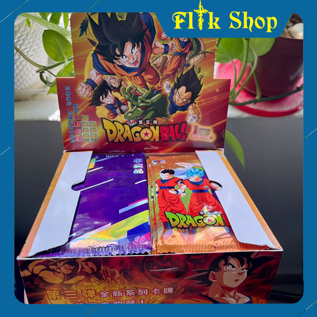 Thẻ bài nhân phẩm may mắn Anime/Manga 7 viên ngọc rồng - Dragon ball