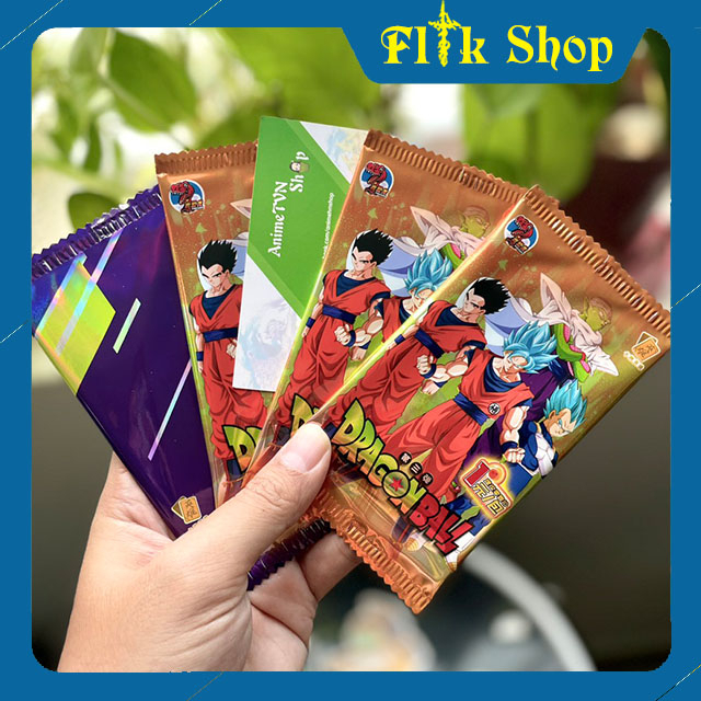 Thẻ bài nhân phẩm may mắn Anime/Manga 7 viên ngọc rồng - Dragon ball
