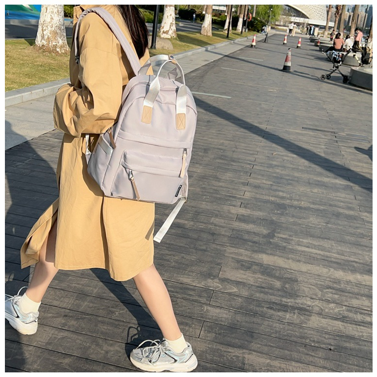 Balo chống nước cho laptop nữ nam thời trang phong cách Hàn Quốc năng động đi học, du lịch,...BL110